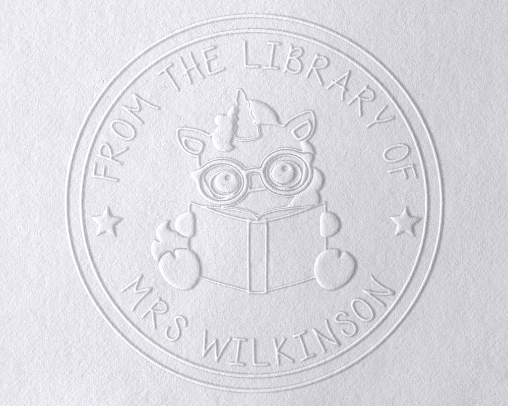 Personalized Book Embosser - TLUNICORN
