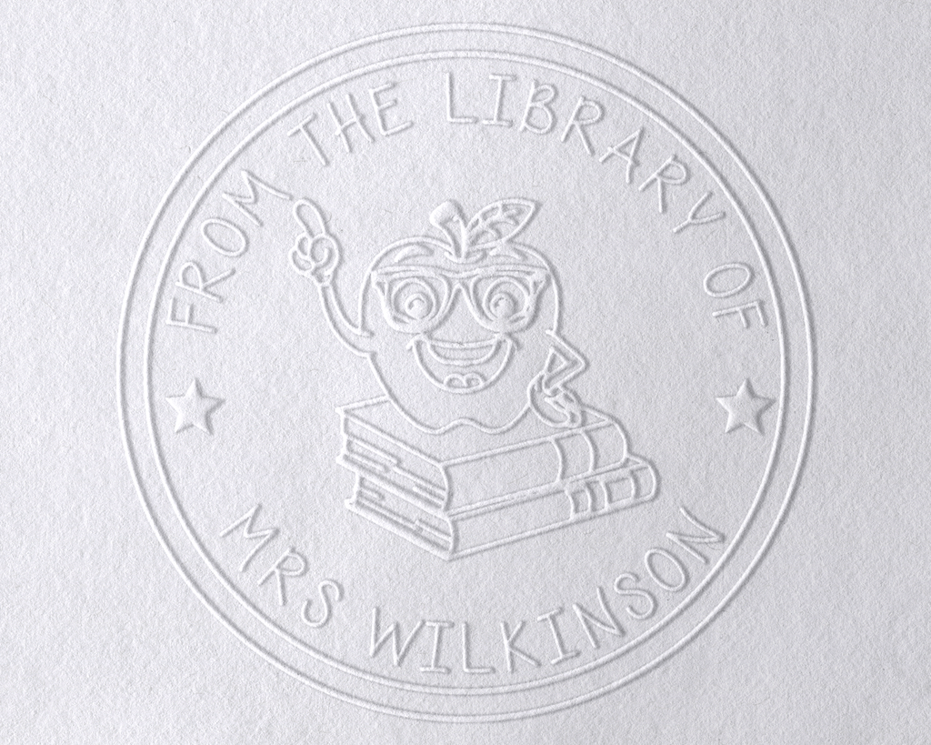 Reading Book Personalized Book Embosser - TLWITHLAYERS