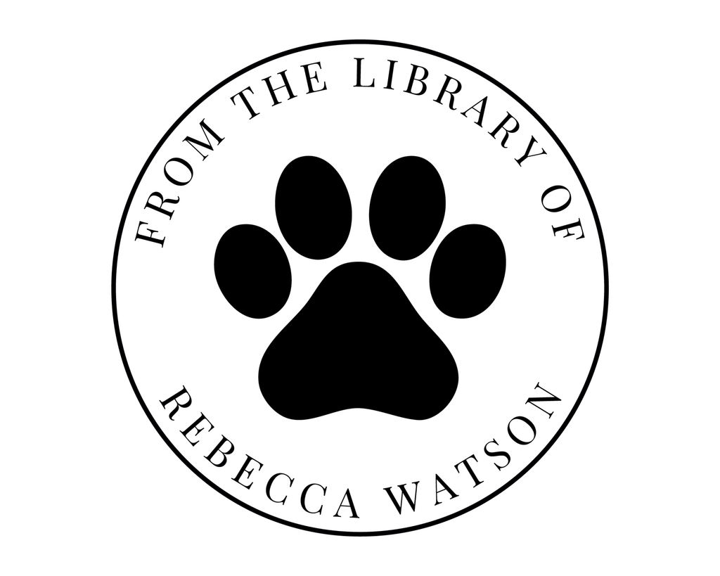 Personalized Book Wooden Handle Stamp - TOL-13