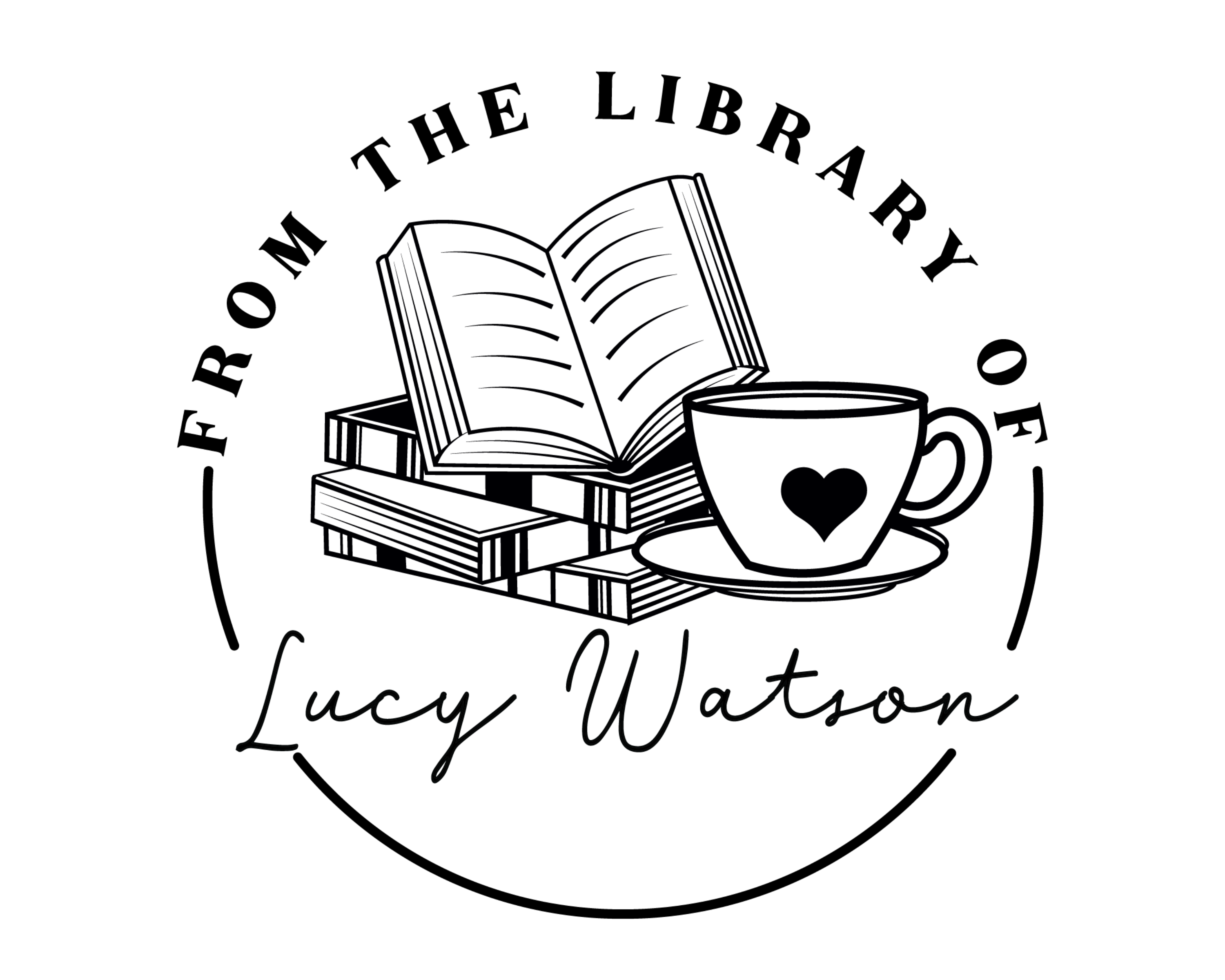 Personalized Book Self Ink Stamp - TOL-5