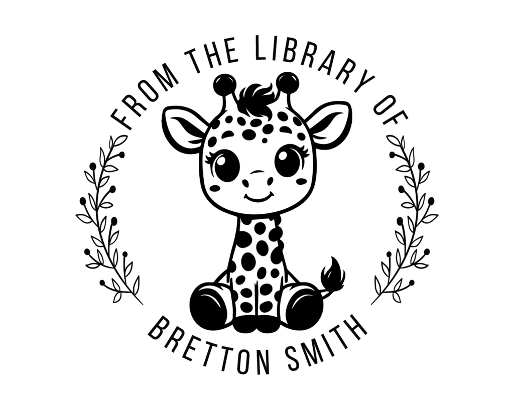 Personalized Book Self Ink Stamp - TOL-97