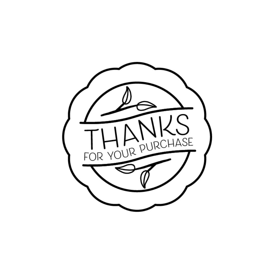 Thank You For Purchasing Stamp