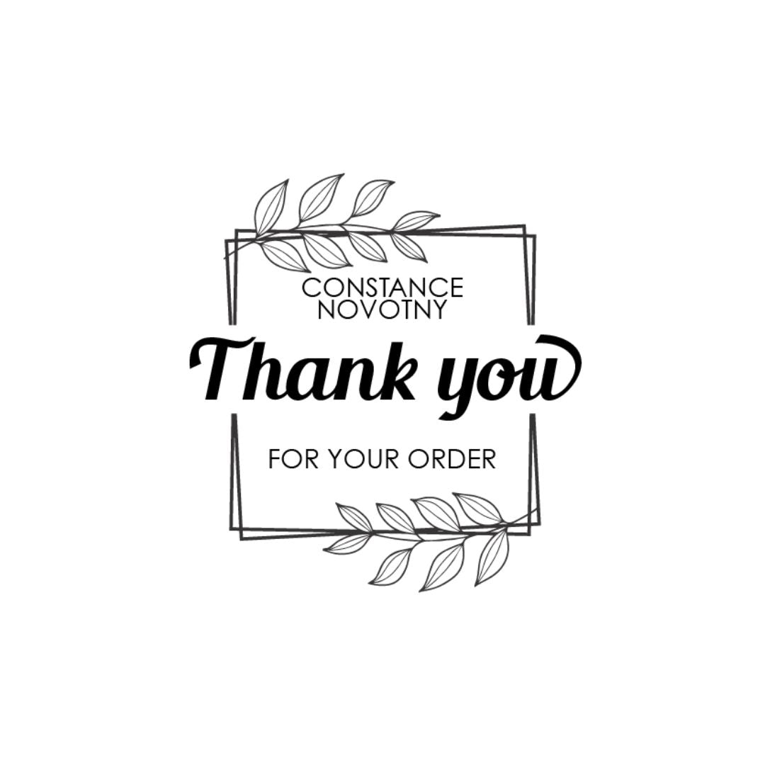 Thank You For Your Order Stamp