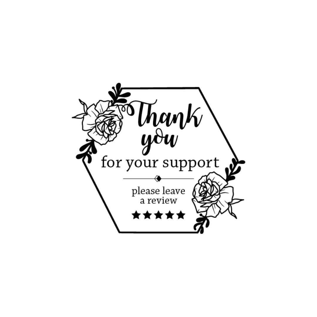 Leave Us a Review Stamp
