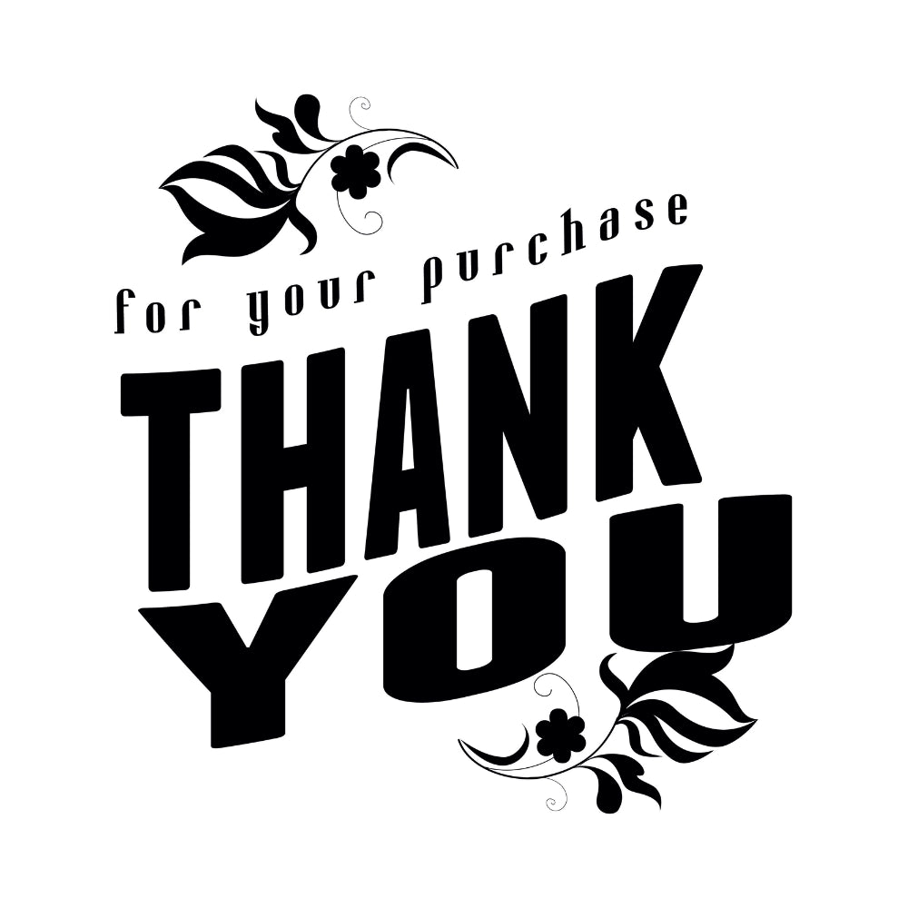 Wood Handle Thank You Stamps