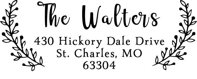 The Walters - Return Address Stamp