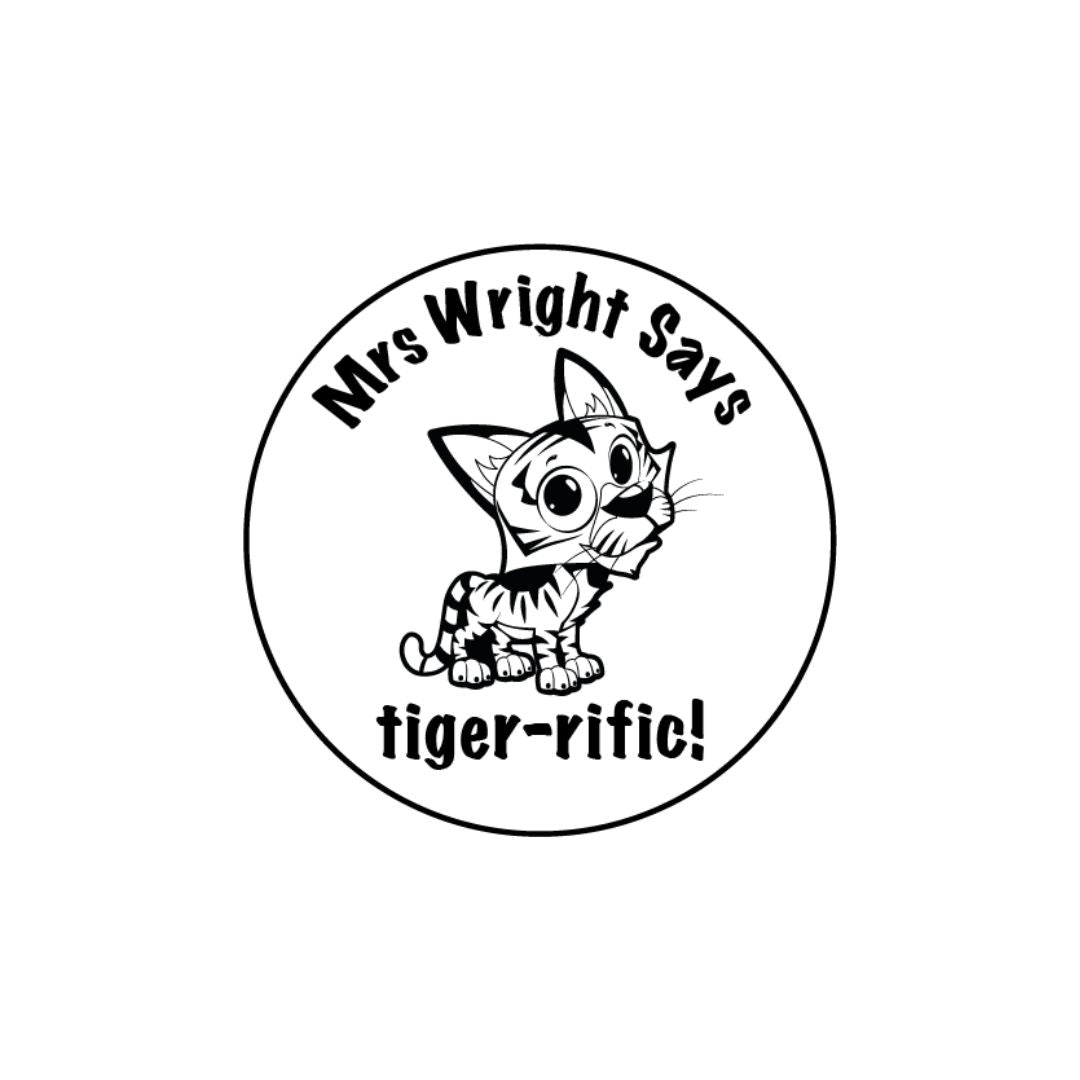 Tiger Teacher Stamp