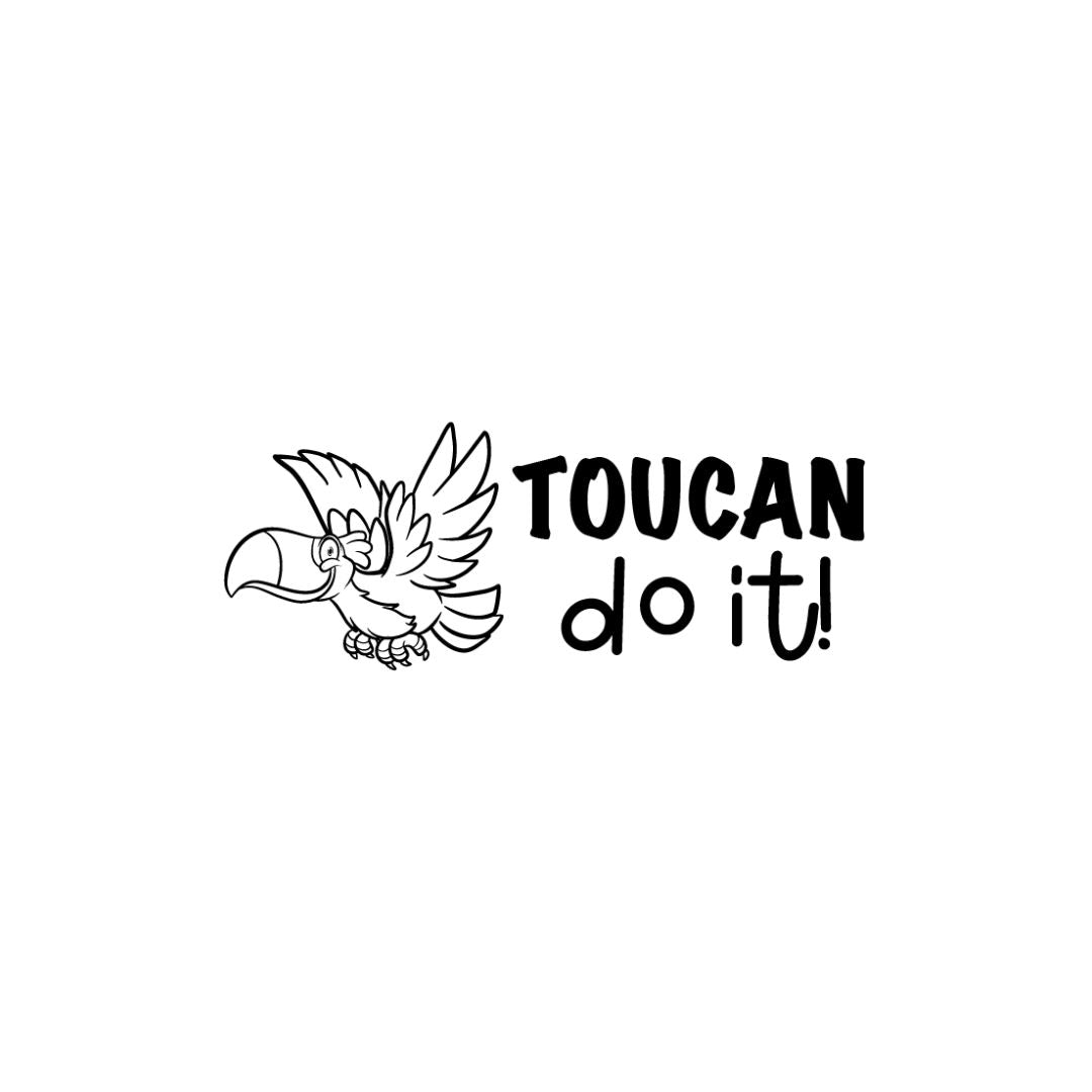 Toucan Rectangle Teacher Stamp