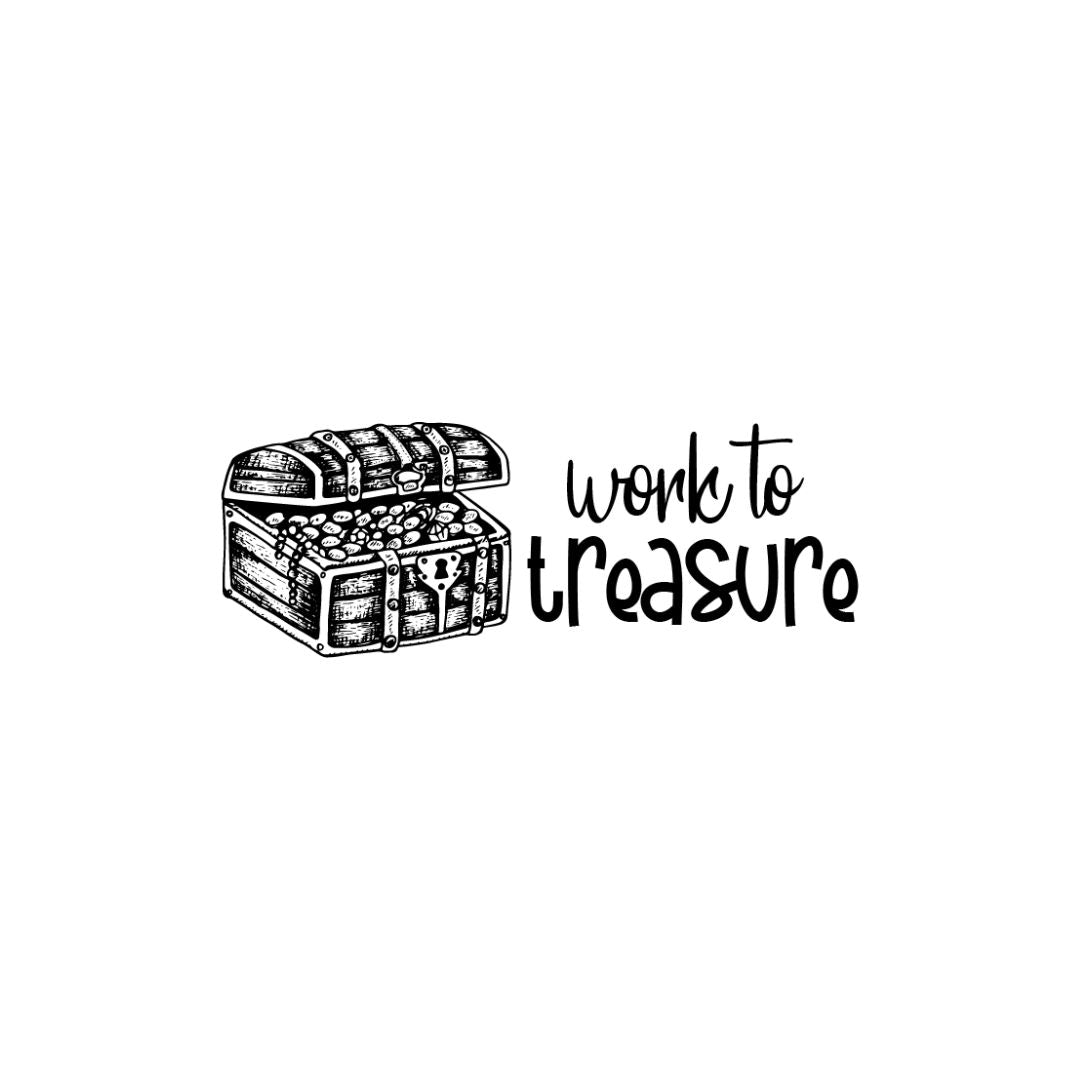 Treasure Chest Rectangle Teacher Stamp