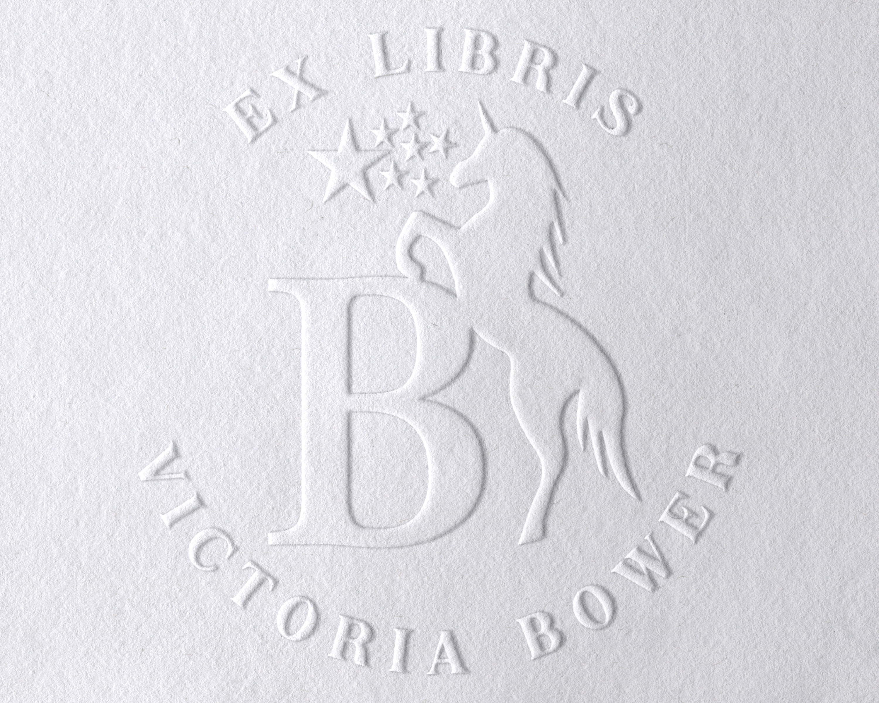 Personalized Book Embosser - UnicornMono 2