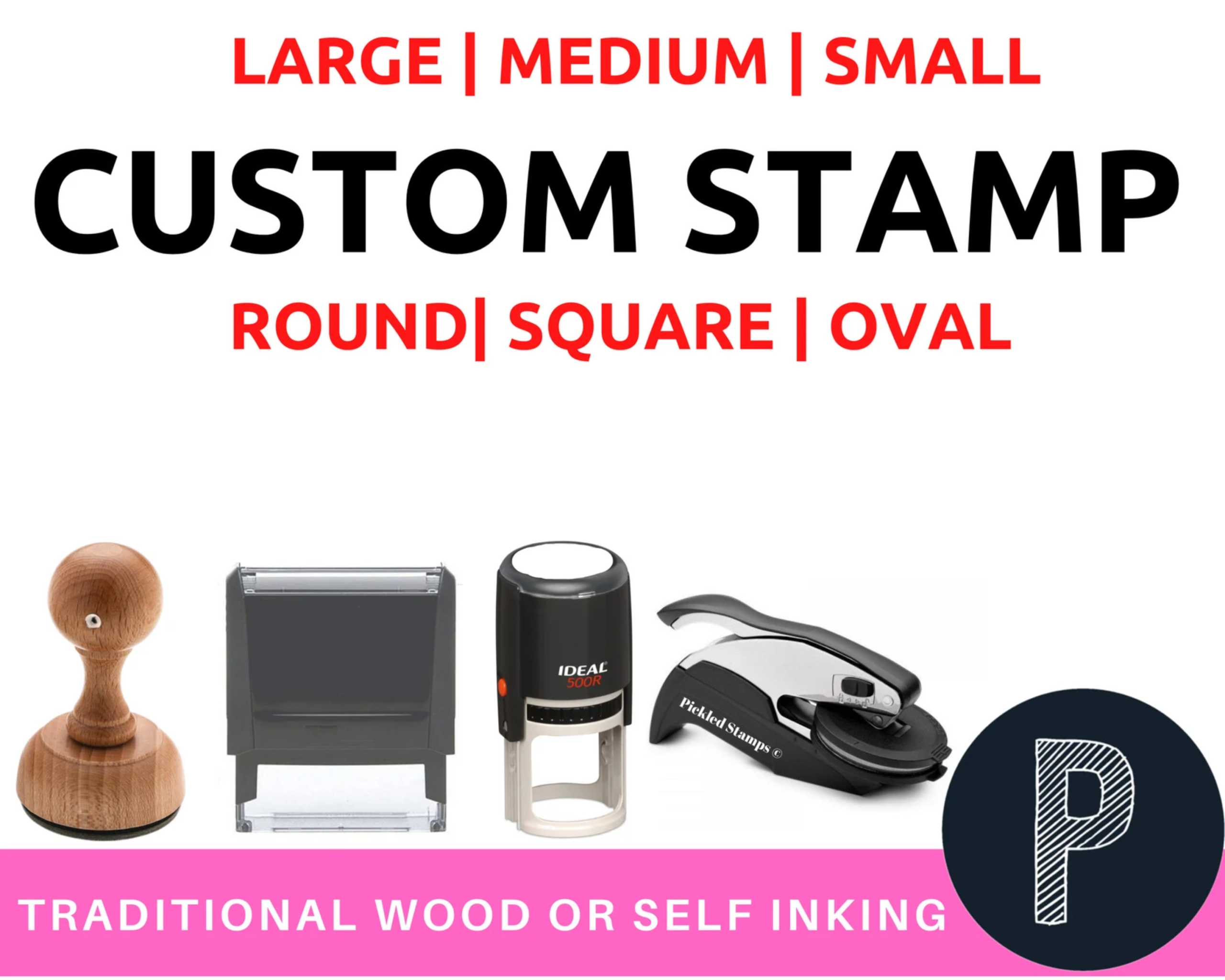 Self Inking Logo Stamp | Upload
