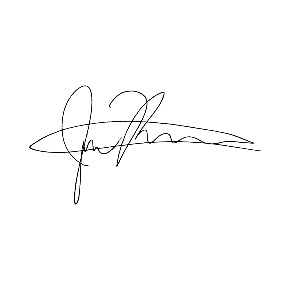 Wood Handle Signature Stamps | Upload Your Signature