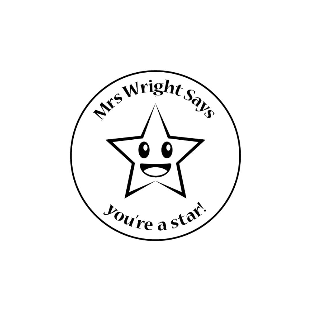You're a Star Teacher Stamp