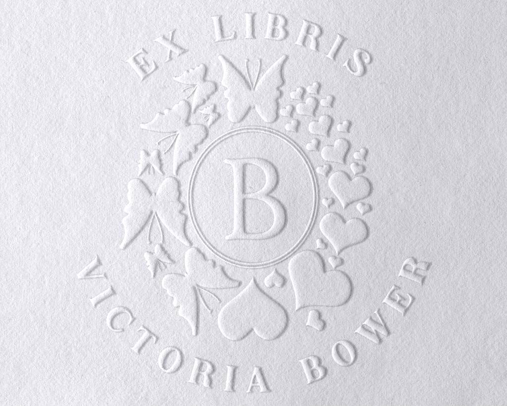 Personalized Book Embosser - butterflymono