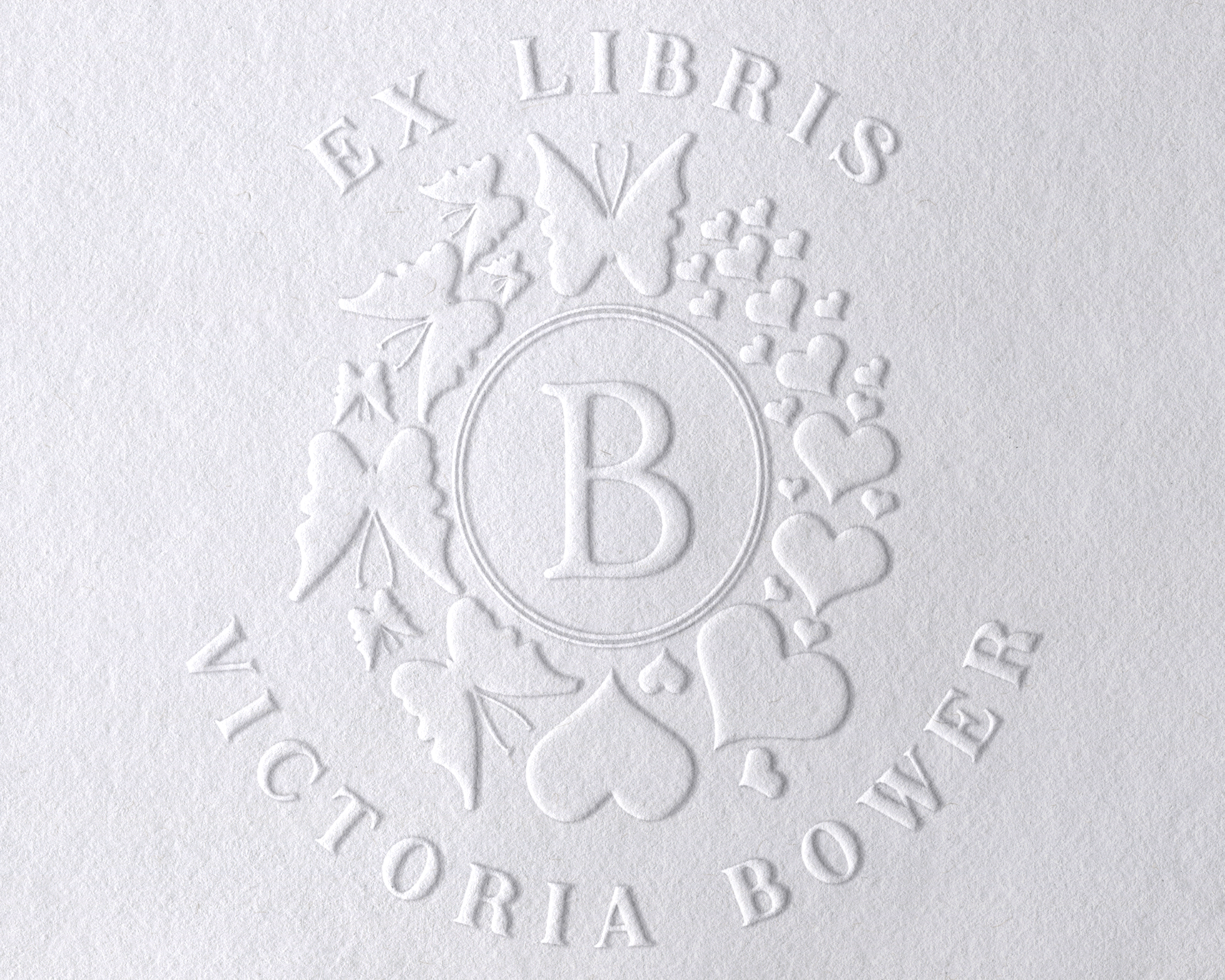 Personalized Book Embosser - butterflymono
