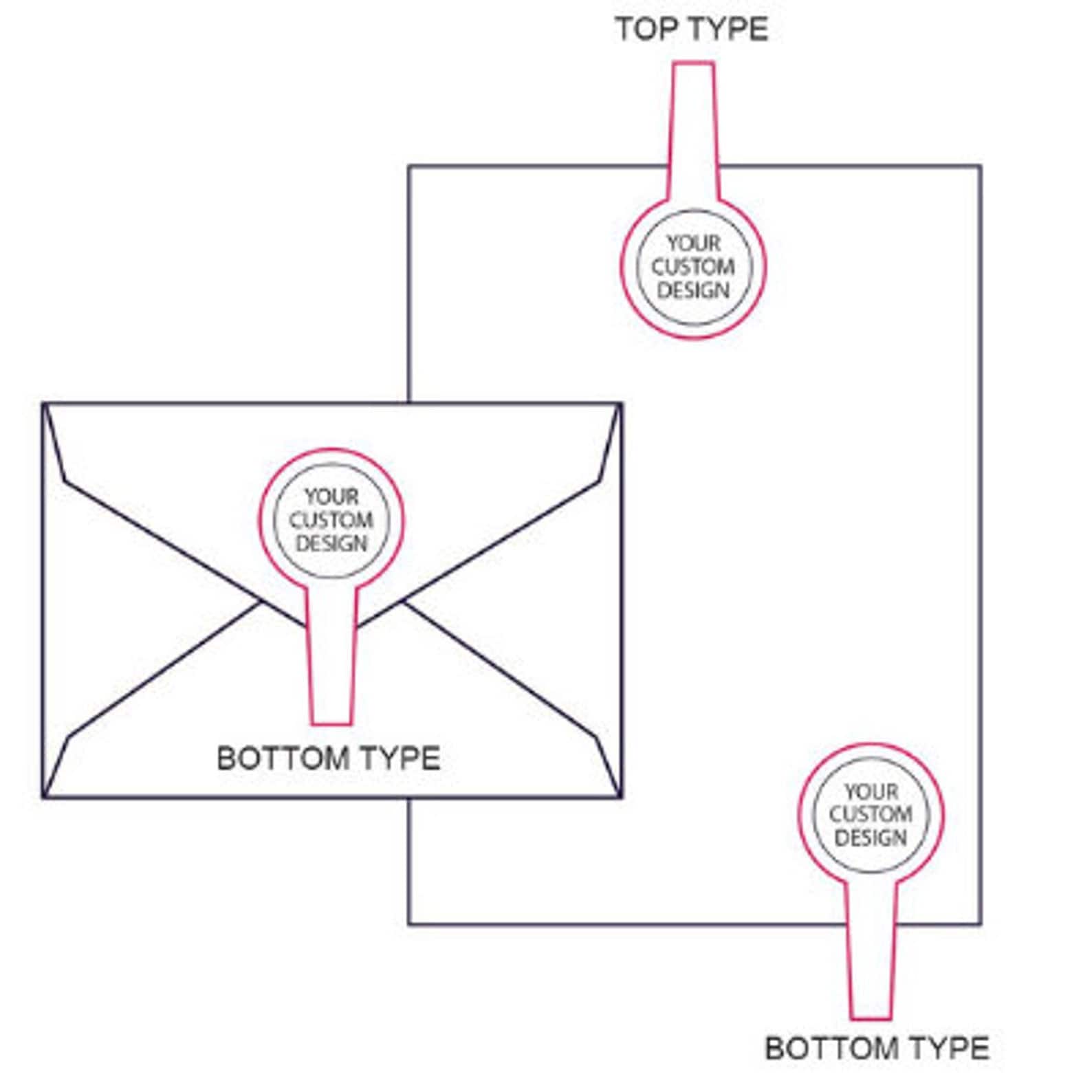 Round Self Inking Book Stamps