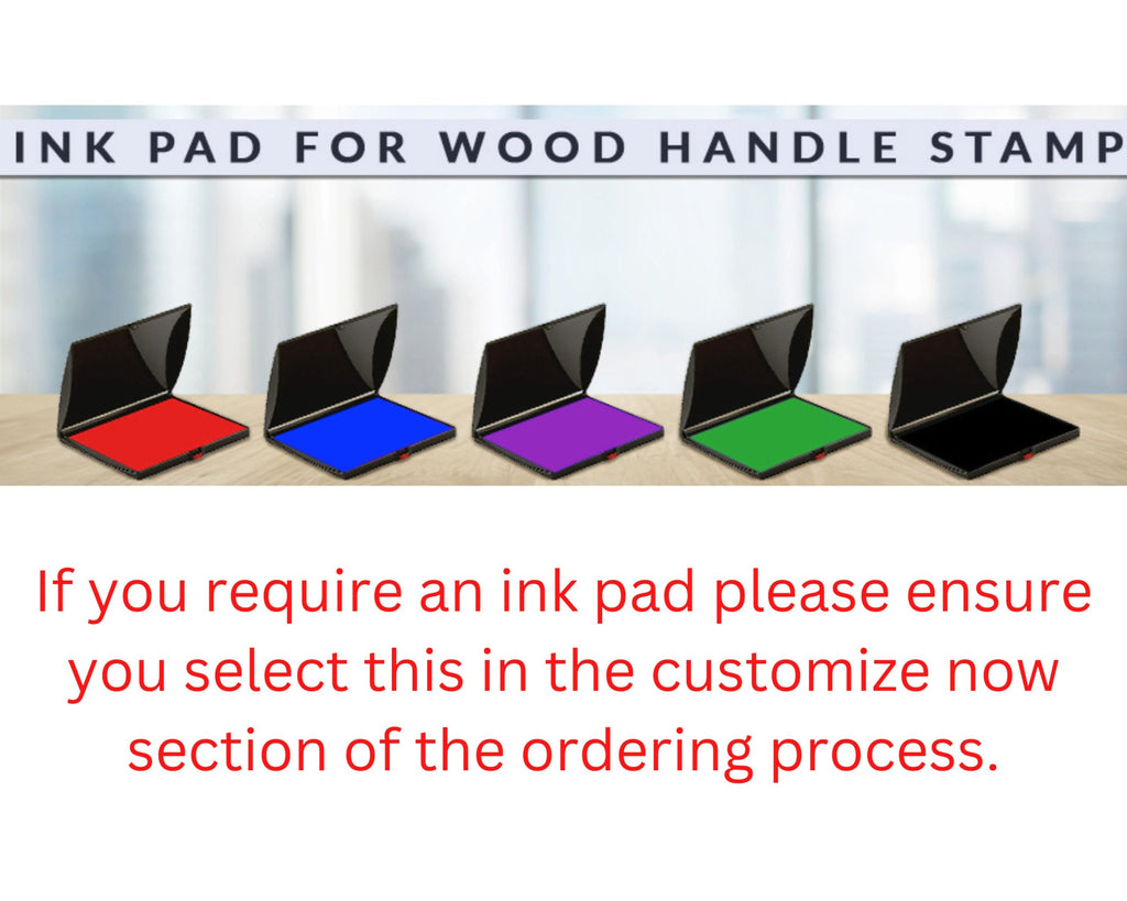 Laser Engraved Custom Logo Stamp, Wood Hand Stamp, Rubber Stamper for Branding, Personalized Small Business Packaging Stamp