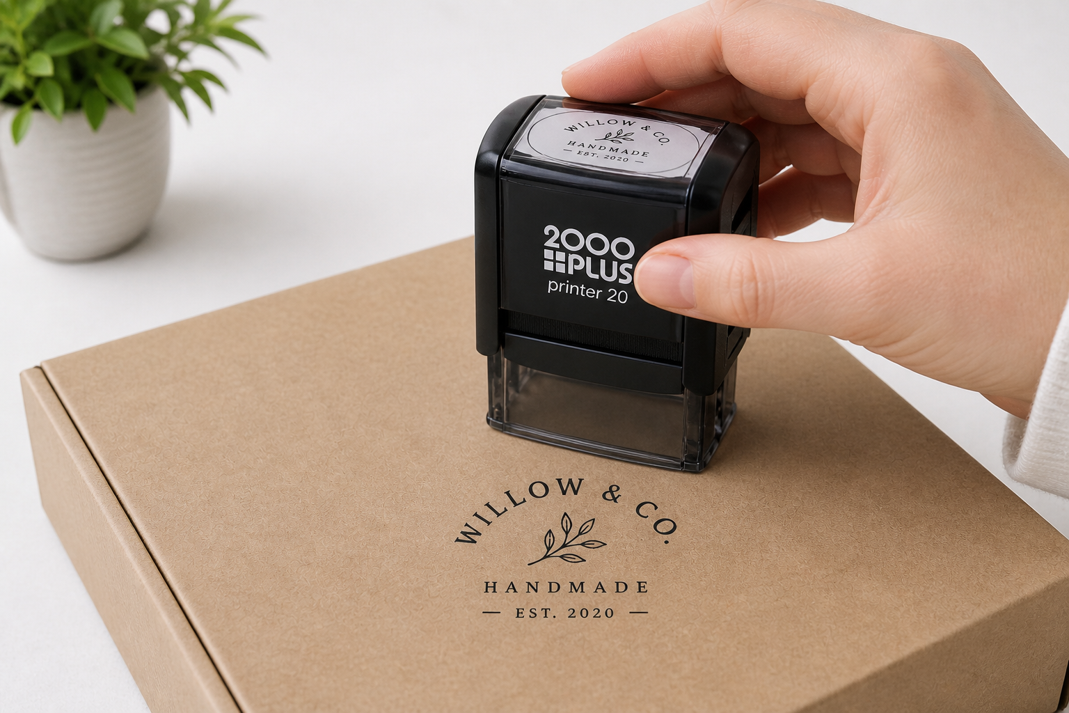 Custom Logo Stamp | Personalized Business Stamp | Pickled Stamps USA